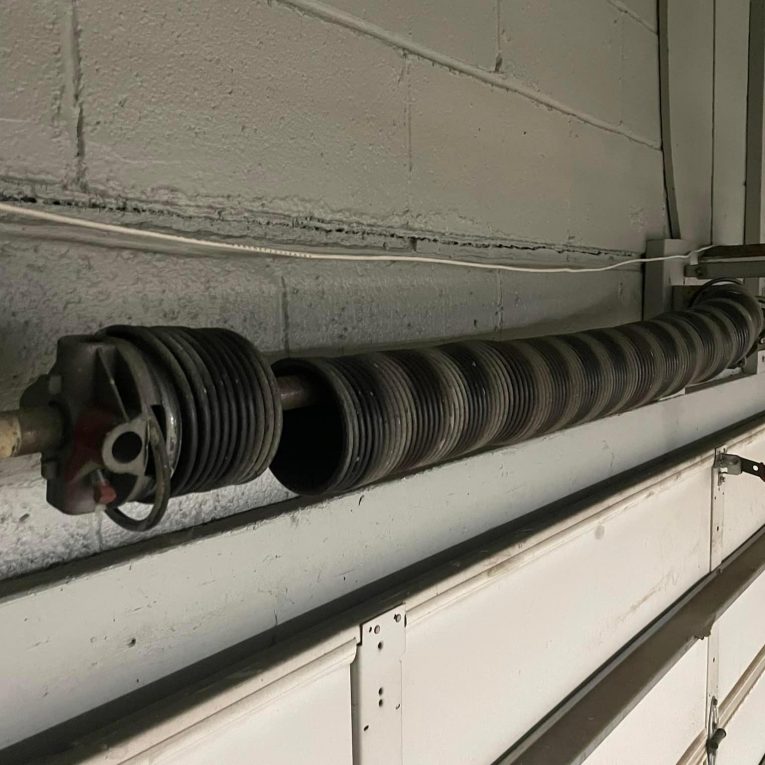 Broken Garage door spring